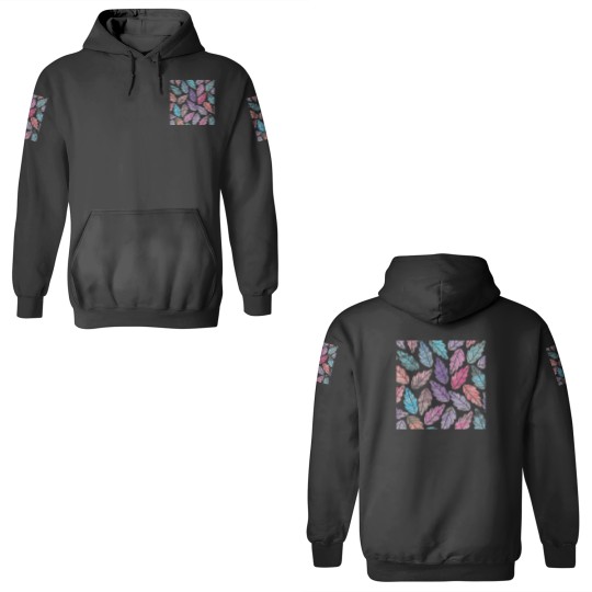 Discover Colorful leaves 3D Hoodies