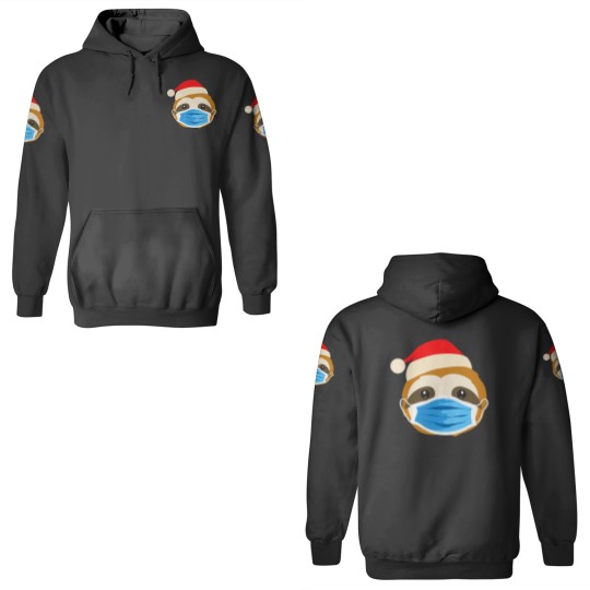 Discover Sloth Wearing Face Mask Pajamas Christmas Gifts 3D Hoodies