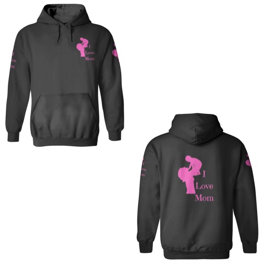 Discover I love mom 3D Hoodies