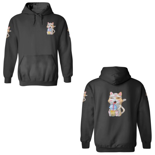 Discover Cute Cat ,Funny, Boba Bubble Tea, Anime, Japanese 3D Hoodies