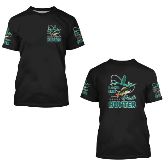 Discover Perch Fishing 3D T Shirts 3D T Shirts