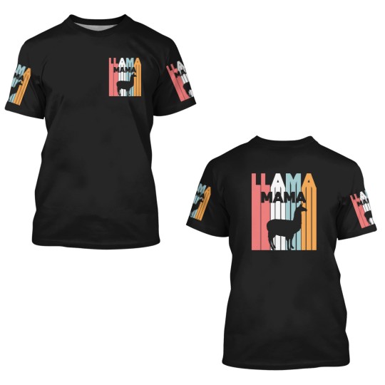 Discover Llama/Alpaca Design - LLAMA MAMA 3D T Shirts