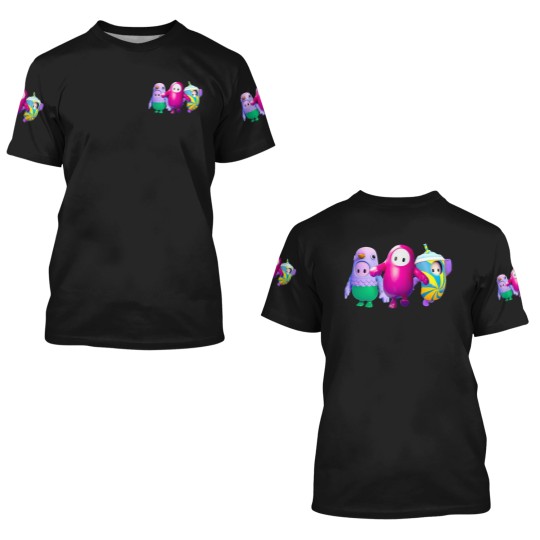 Discover Fall guys! 3D T Shirts