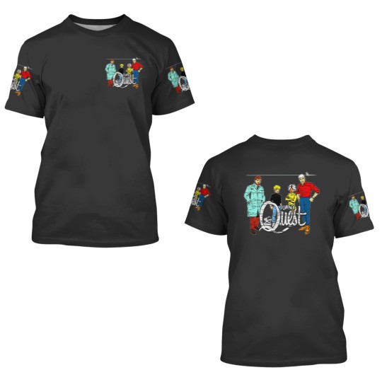 Discover Jonny Quest - weathered board distressed - Jonny Quest - 3D T Shirts