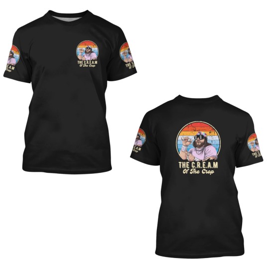 Discover The C.R.E.A.M of the crop Randy Savage legend - Macho Man - 3D T Shirts
