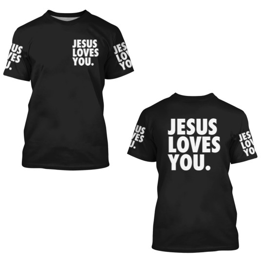 Discover JESUS LOVES YOU 3D T Shirts