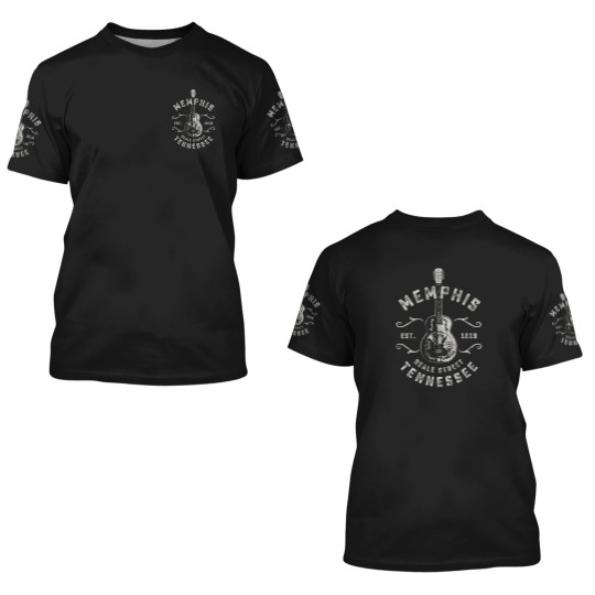 Discover Memphis Beale Street Usa Vintage 3D T Shirts