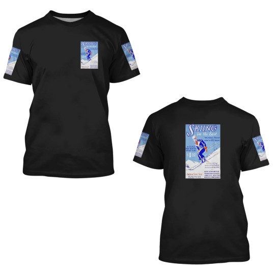 Discover Skiing in the East 3D T Shirts