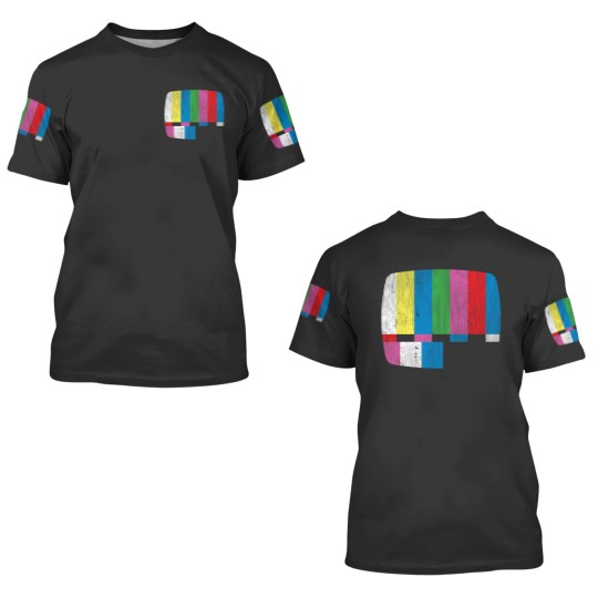 Discover Test Pattern 3D T Shirts