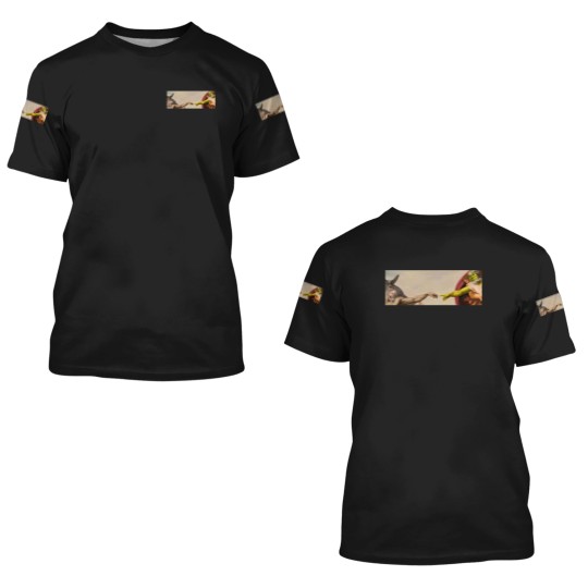 Discover Shrek hands of God Classic 3D T Shirts, Love Shrek 3D T Shirts
