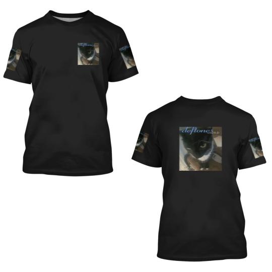 Discover Deftone 3D T Shirts Deftone Cat Meme 3D T Shirts Cattones Gift For Them