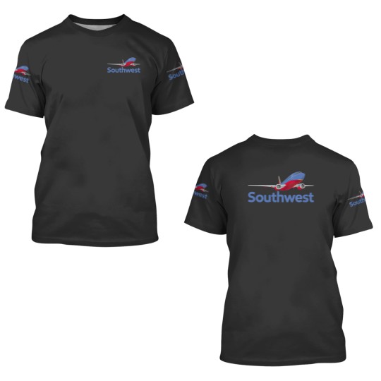 Discover Southwest Airlines 3D T Shirts