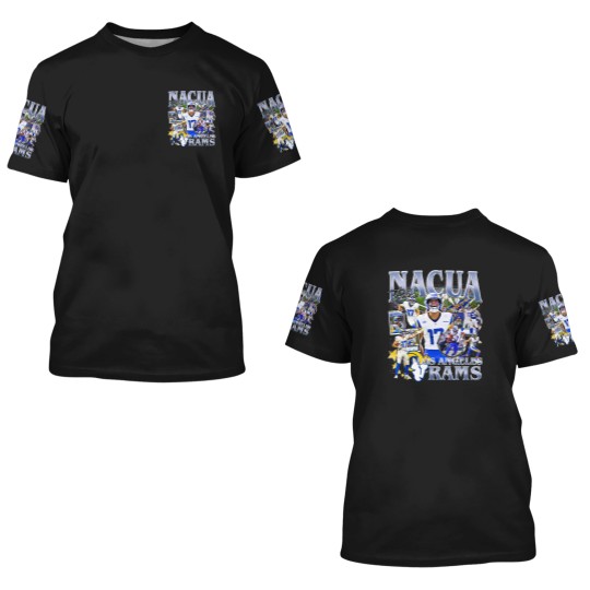 Discover Vintage 90s Graphic Style Puka Nacua 3D T Shirts Football 3D T Shirts