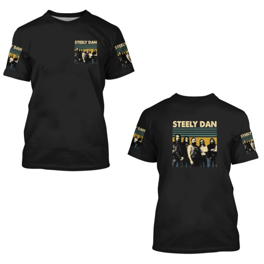 Discover Steely Dan Retro Vintage 3D T Shirts, Steely Dan Gift 3D T Shirts