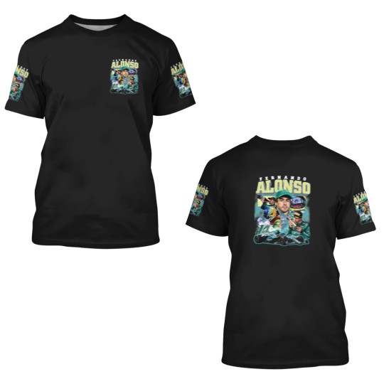 Discover FRD Alonso 3D T Shirts Classic 3D T Shirts