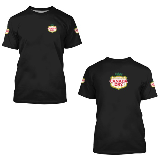 Discover Canada Dry-Logo 3D T Shirts