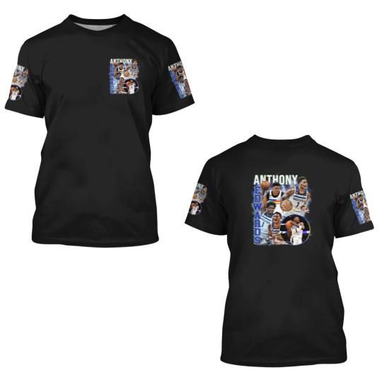 Discover Anthony Edwards Graphic 3D T Shirts, Basketball 3D T Shirts