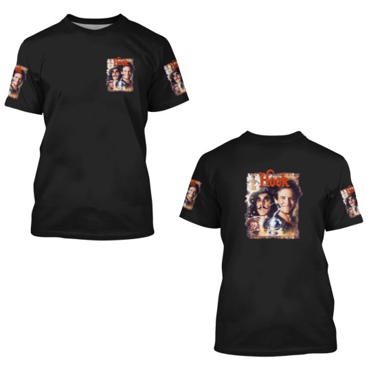Discover hook 1991 3D T Shirts Robin Williams