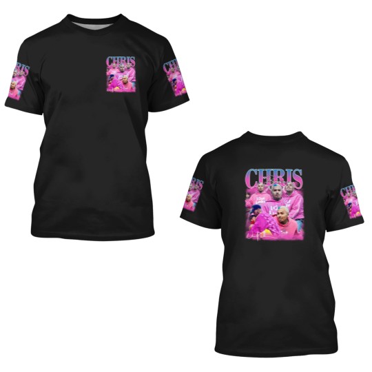 Discover Chris Brown 3D T Shirts, Chris Brown Lover 3D T Shirts, Chris Brown