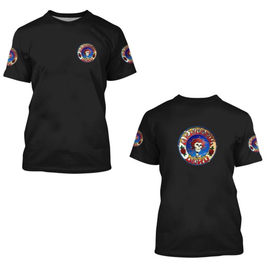 Discover The Dead Skull and The Grateful Beautiful. 3D T Shirts
