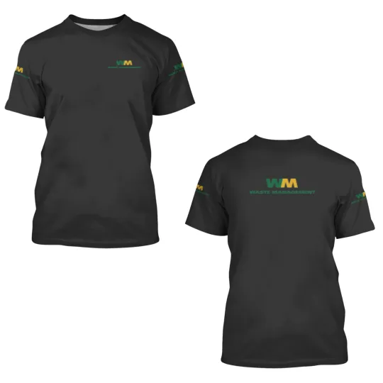 Discover WASTE MANAGEMENT LOGO 3D T Shirts