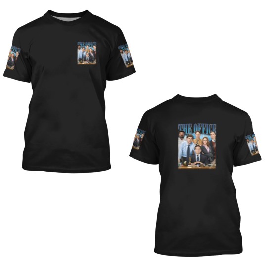 Discover Limited The Office TV Show Vintage 3D T Shirts