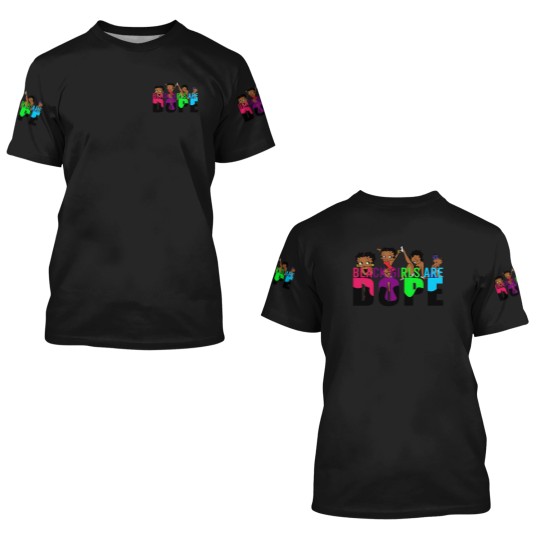 Discover Betty Boop Black Girls Are Dope Vintage 3D T Shirts, Animation 3D T Shirts, Betty Boop 3D T Shirts