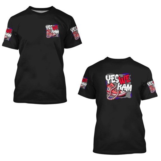 Discover Kamala Harris , Yes We Kam, red white and blue, 3D T Shirts