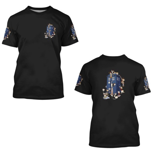 Discover Doctor Cat 3D T Shirts, Doctor Who 3D T Shirts, Time Lord 3D T Shirts