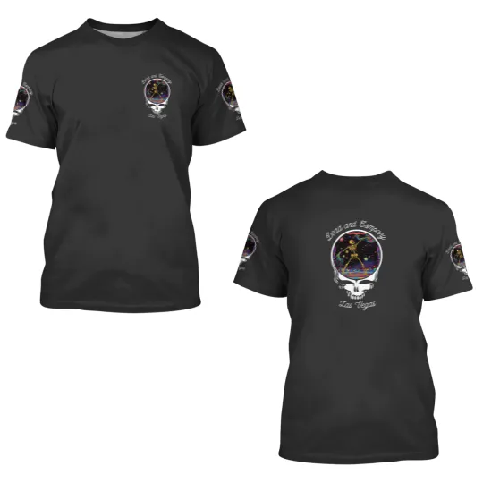Discover Dead and Company Sphere and Loathing Las Vegas 3D T Shirts