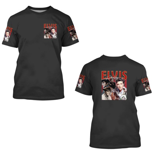 Discover Vintage Elvis Presley 3D T-Shirts