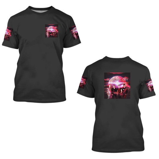 Discover U2 Atomic City 3D T Shirts, Las Vegas U2 Ultraviolet Sphere 2023