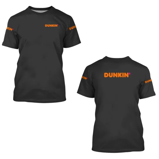 Discover Dunkin Logo 3D T Shirts