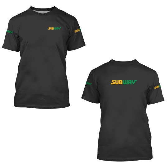 Discover Subway Logo 3D T Shirts