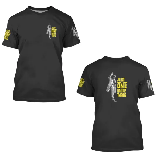 Discover Columbo - Just One More Thing 3D T Shirts
