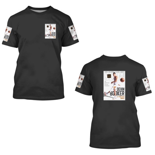 Discover Devin Booker SLAM Poster 3D T Shirts, Devin Booker Magazine 3D T Shirts