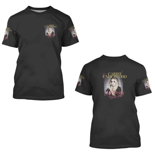Discover Carrie Underwood 3D T-Shirts