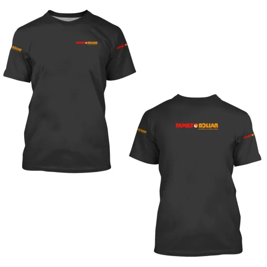 Discover Family Dollar-Logo 3D T Shirts