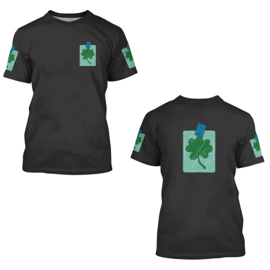 Discover Frys 7 leaf clover - Futurama 3D T Shirts