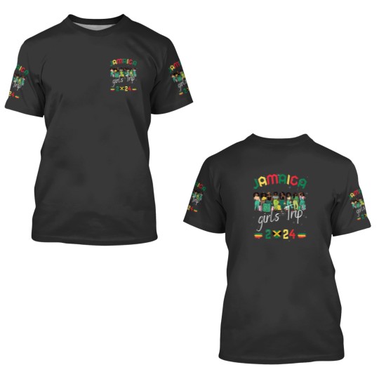 Discover Jamaica girls trip 2024 3D T Shirts