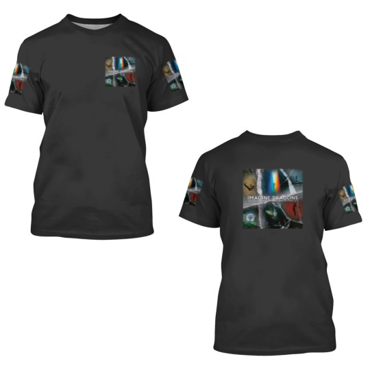 Discover Imagine Dragon Albums 3D T Shirts, Imagine Dragon Tour 2024 3D T Shirts