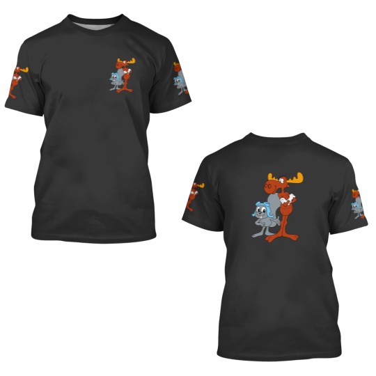 Discover Rocky and Bullwinkle 3D T Shirts