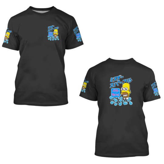 Discover Mr. Sparkle Japanese Homer Classic 3D T Shirts