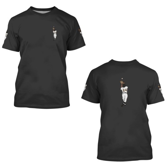 Discover Willie Mays “The Catch” Baseball 3D T Shirts