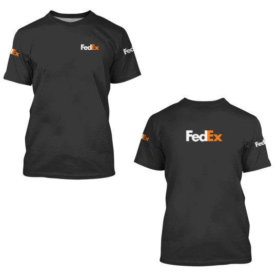 Discover Fed Ex Logo 3D T Shirts