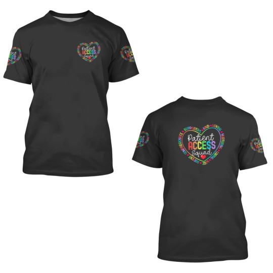 Discover Patient Access Squad Specialist Rainbow Appreciation 3D T Shirts