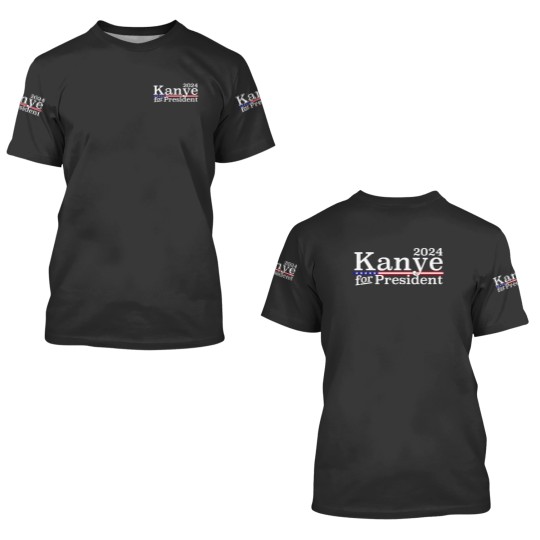 Discover Kanye 2024 For President 3D T Shirts