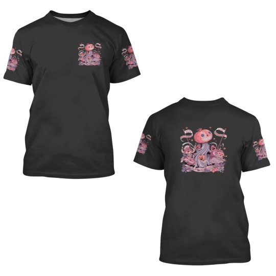 Discover Over The Garden Wall 3D T Shirts, Vintage Pottsfield Halloween Pumpkin 3D T Shirts