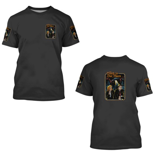 Discover The truth is out there X Files funny Classic 3D T Shirts