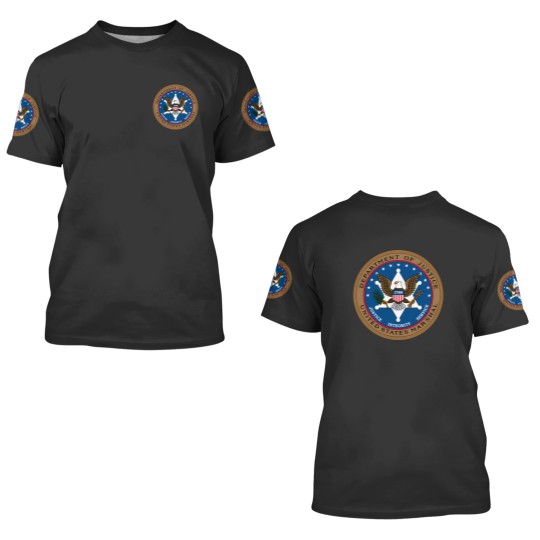 Discover police us marshal united states military special departt 3D T Shirts
